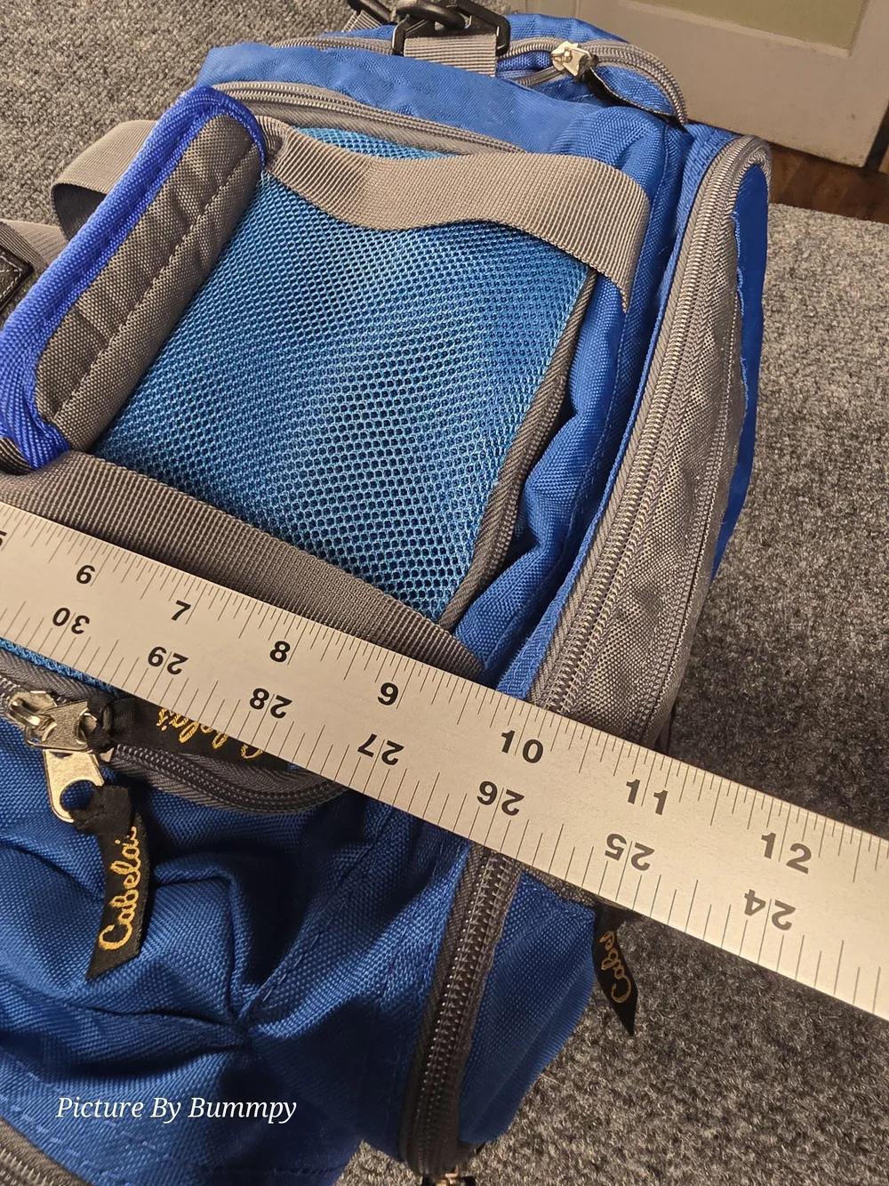 Cabela's Blue & Gray Men's Travel Duffle Bag